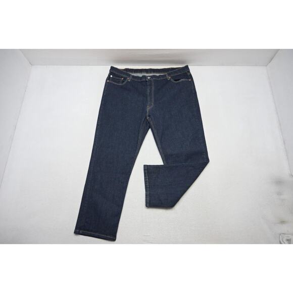 Levi's 541 Athletic Fit Stretch Denim Blue Work Jeans Mens Sz 44 x 30 - Picture 1 of 10